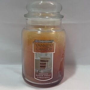 *Discontinued* Yankee Candle Sugar Frost Christmas Jar